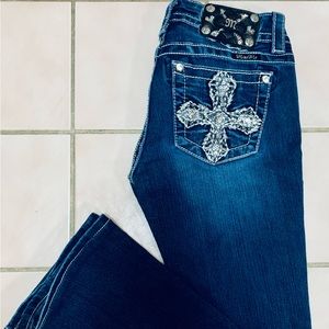 Miss Me Boot Cut Jeans 26